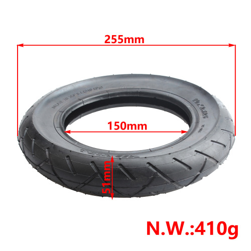 YIDA 10-inch Skateboard Tire Inner and Outer Tube 10x2 for Balance Bike and Thinking Bike
