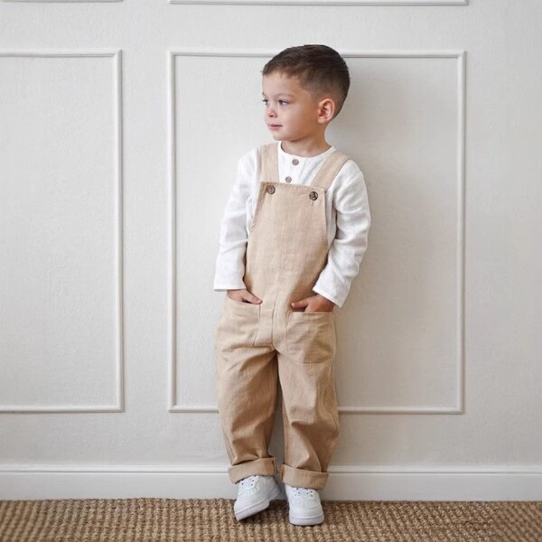 Brand children's summer adjustable overall