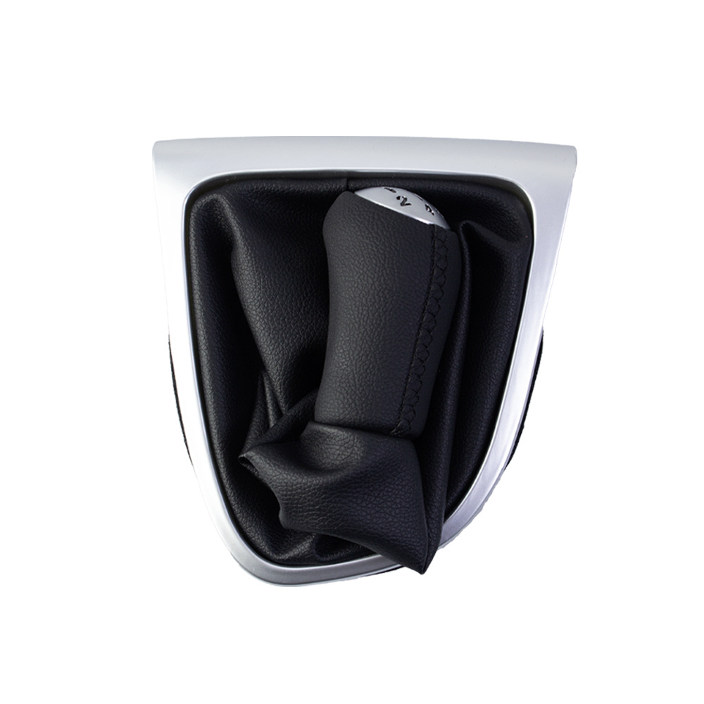 Cross-Border Suitable for Renault Koleos Car Gear Shift Head Shift Handball Dust Cover Gear Handle Universal Leather Stitching Accessories