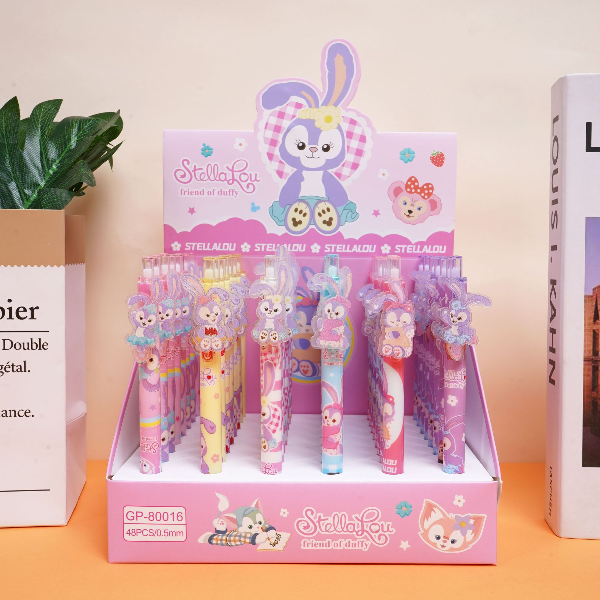 Caza de brujas cartón de dibujos animados K-POP bolígrafo neutro Lumi Zoey imagen de los estudiantes bolígrafo de escritura comercio exterior