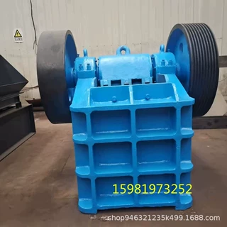 鄂破破石机 煤场沙场颚破机 建筑垃圾碎石粗碎颚式破碎机