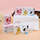 Sen Kiss Cartoon Pattern 7 Pieces Portable Small Pack Paper Towel Handkerchief Paper Towel Student Special Paper Towel Pocket Paper Towel