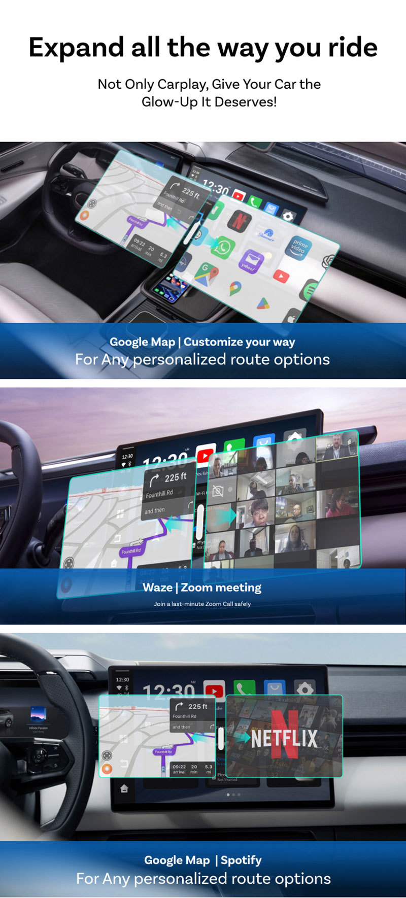 Cross-Border Wireless Carplay Box Wired to Module Car Adapter Car-Machine Adaptation Interconnection Android Mini
