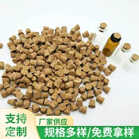 Маленькая бутылка эфирного масла мягкая гончарная бутылка стеклянная бутылка композитная пробка различные стеклянные бутылки синтетическая пробка для воды сосновая пробка 8*6*8