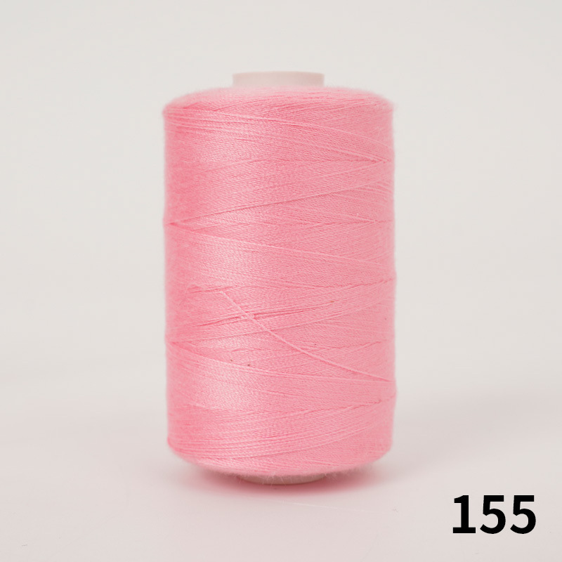 1000 yardas de hilo de poliéster de alta velocidad combinación de colores hogar hilo de coser mano hilo pequeño hilo fino dos hilos 402 hilo de coser