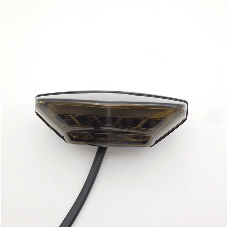 CH-2067 suitable for BMW motorcycle modified LED rear tail light electric car brake driving license plate integrated light