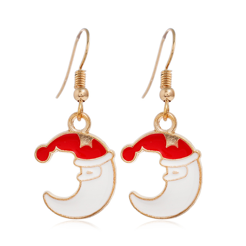 Fashion Christmas Tree Santa Claus Alloy Plating Women's Drop Earrings 1 Pair display picture 40