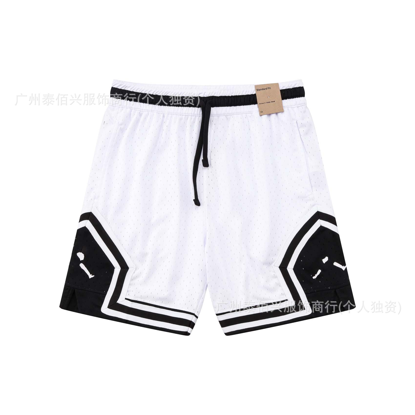 Nuevo estilo americano AJ trapecio moda transpirable deportes de secado rápido pantalones de cinco puntos pantalones de entrenamiento pantalones cortos de baloncesto pantalones cortos de futbol