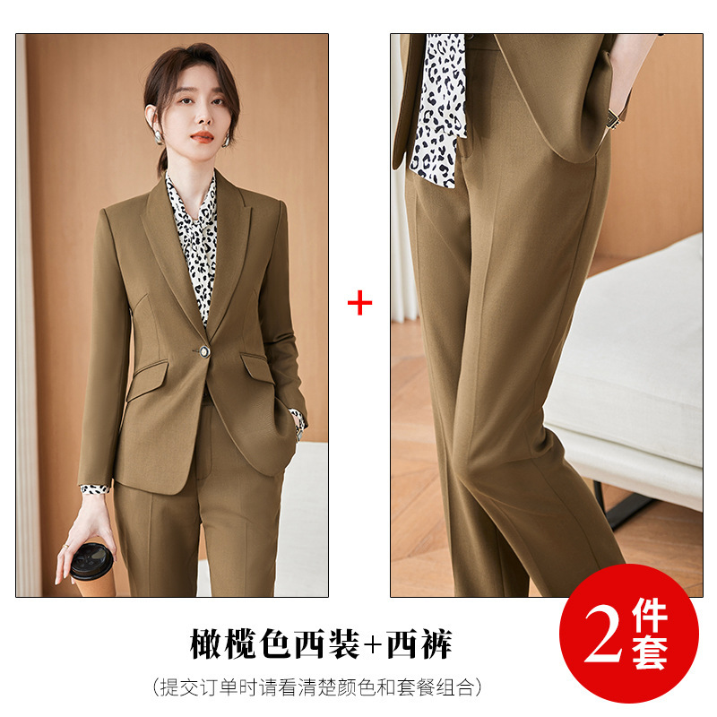 6261 olive suit +1281 pants
