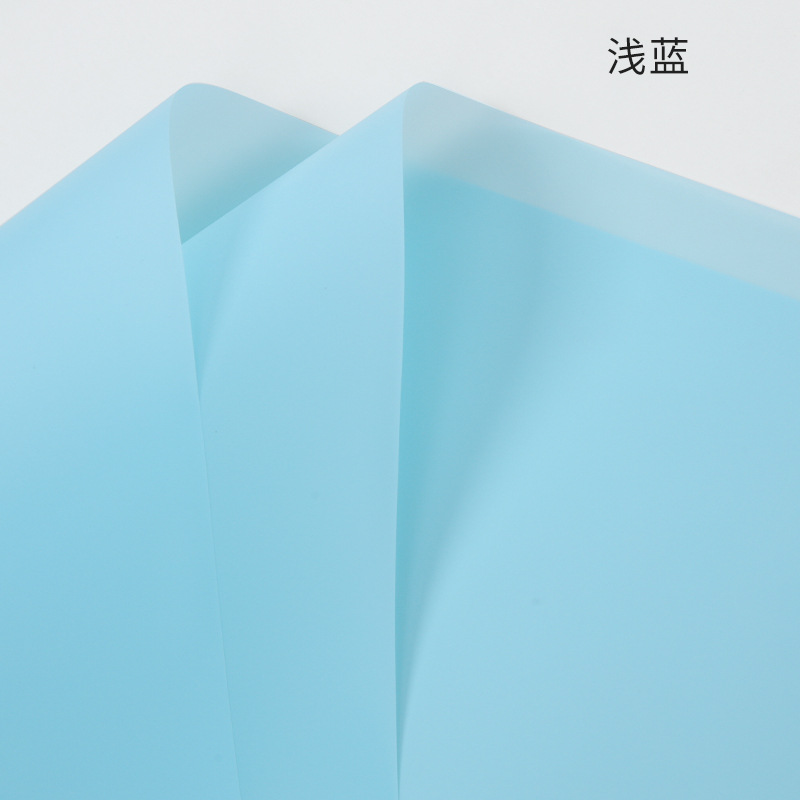 Papel de embalaje de flores al por mayor material de floristería ramo material de papel de embalaje material de embalaje papel de embalaje impermeable papel de doble cara bicolor Ouya