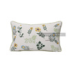 American INS Garden Embroidery Pillow Cushion Plant Flower Pillow Pillow Cross -border Home Embroidery Pillow wholesale