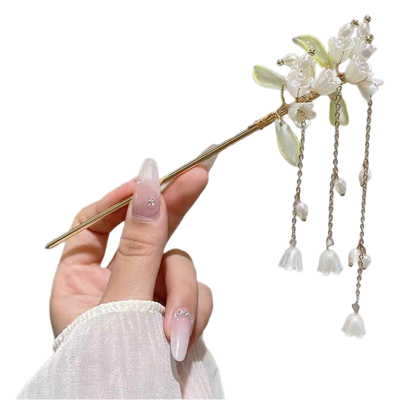 Otoño y invierno flores rojas bordas pinzas de cabello para mujeres nuevos pinzas de estilo chino antiguo estilo chino pinzas de cabello pinzas de cabello de Año Nuevo al por mayor