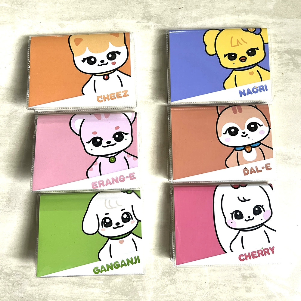 Блокнот IVE MINIVE Cartoon Diary, карман 14×10×1.5 см, 6 дизайнов обложки