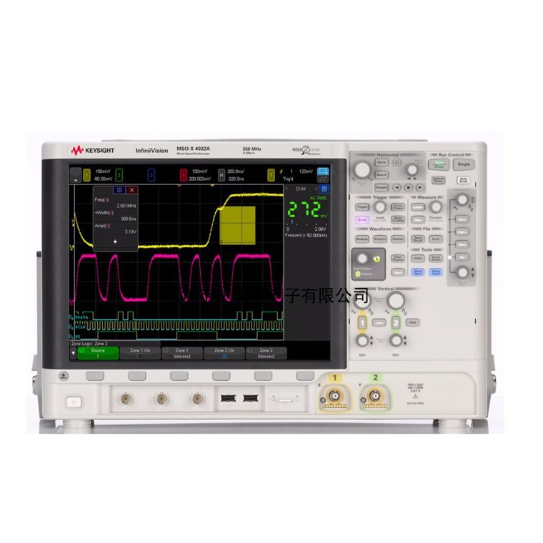 MSOX4032A 混合信号示波器：350 MHz，2通道和 16 个数字通道