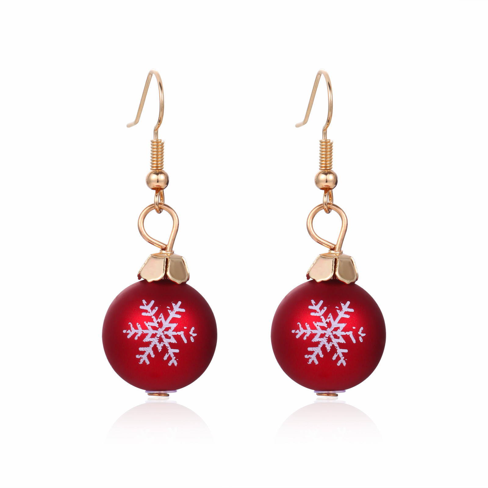 10g Weight Christmas Festival Women's Gender Cute Style Cute Drop Earrings 24
