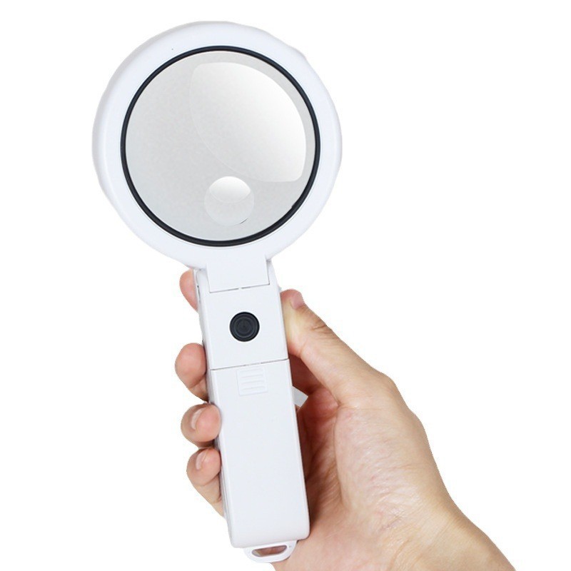handheld foldable table magnifying glass