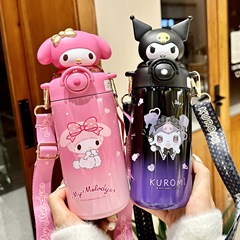 学校の必需品、男の子と女の子のための本物のサンリオ 316 断熱カップ、学校に行くための特別なウォーターカップ、国境を越えたホットスタイル
