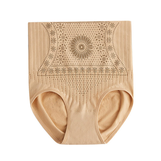 Amazon Cross-border High Waist Body-sculpting Body-sculpting Abdominal Panties Women's Postpartum Abdominal Pants Hip-lifting Slimming Tight Body-sculpting Pants