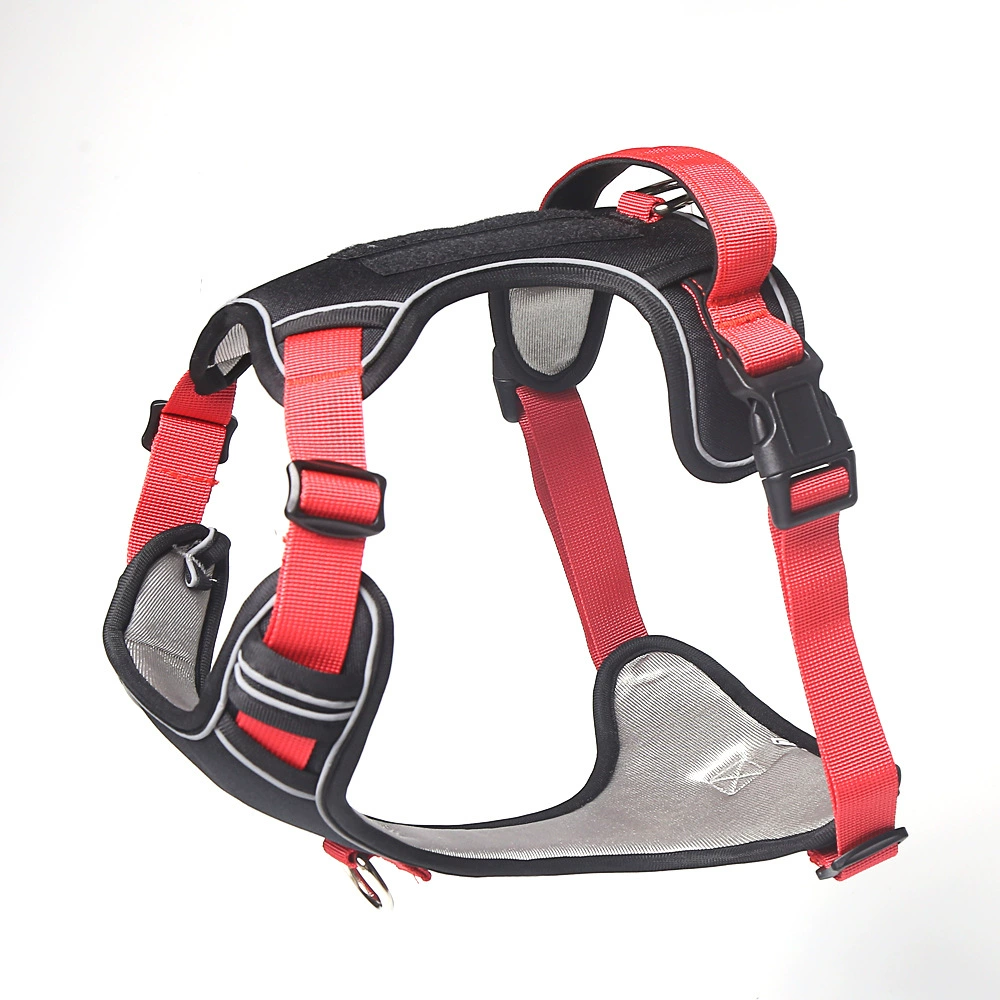 Поддержка нагрудного ремня для собак Amazon New Pet Plus LOGO Dog Walking Pet Ремень на липучке Тактический ремень