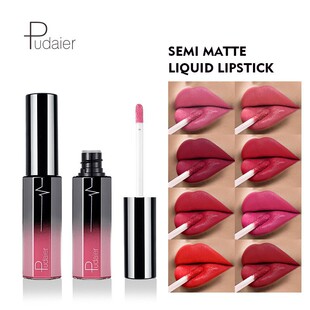 Cross-border makeup Pudaier36 color matte matte lip gloss lip gloss color not easy to stick to the cup lip glaze liquid lipstick