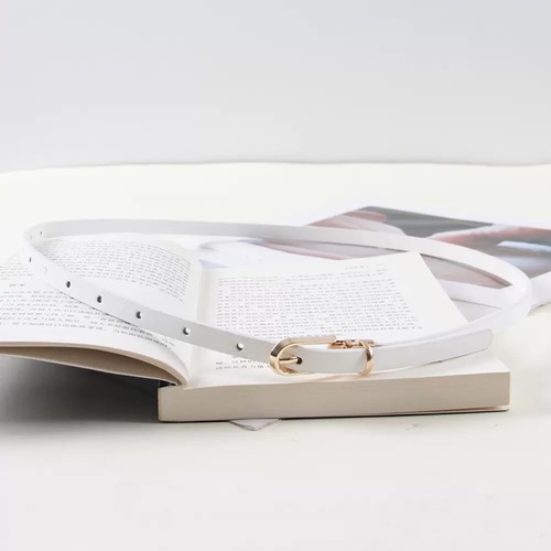 Women's Fine Waist Belt, Versatile Belt, High-End Sense, Simple Pants Belt, Trendy Women's Suit Jeans Fine Belt