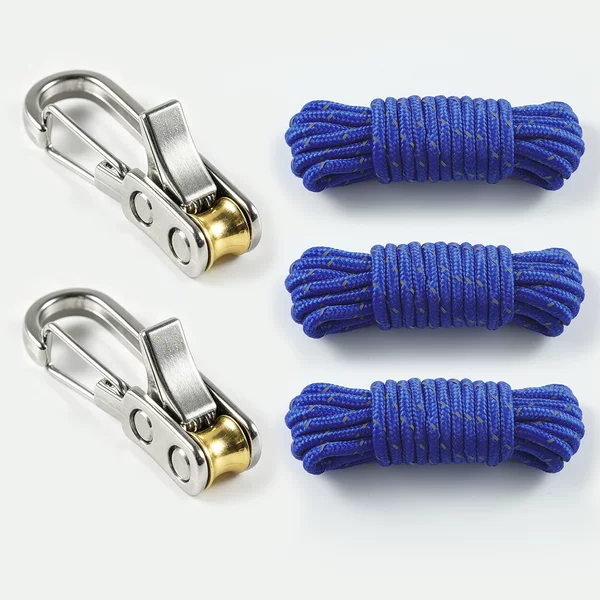 Popular portable multifunctional rope tensioner, high-strength rope tightener, self-locking outdoor canopy tent tensioner