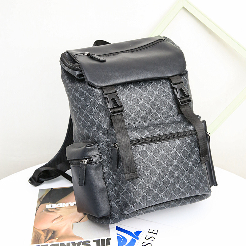 Zaino per computer da viaggio di grande capacità da uomo alla moda, borsa da alpinismo, zaino da scuola per anziani_voghion.com