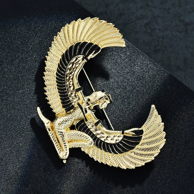 Yaxa sancaqları brooch enamel flying eagle