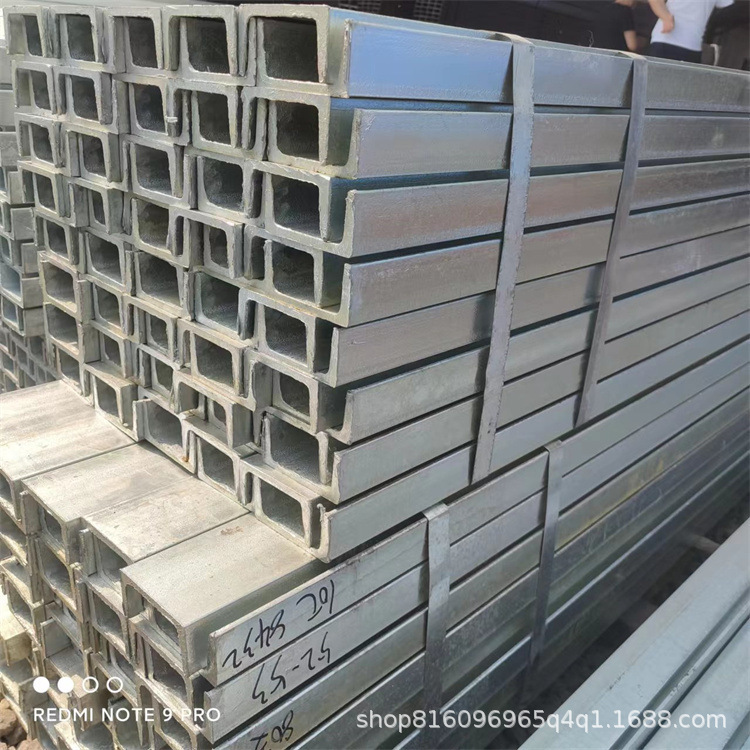 成都Q235镀锌槽钢热镀锌角钢钢结构用工字钢切割焊接加工现货直供