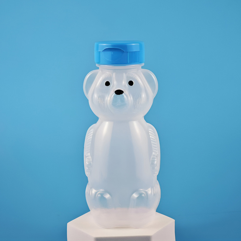 卸売 pe クマボトルクリエイティブ透明ミルクティーボトル暴力クマ学習ドリンクカッププラスチック飲料ボトル蜂蜜包装ボトル|undefined