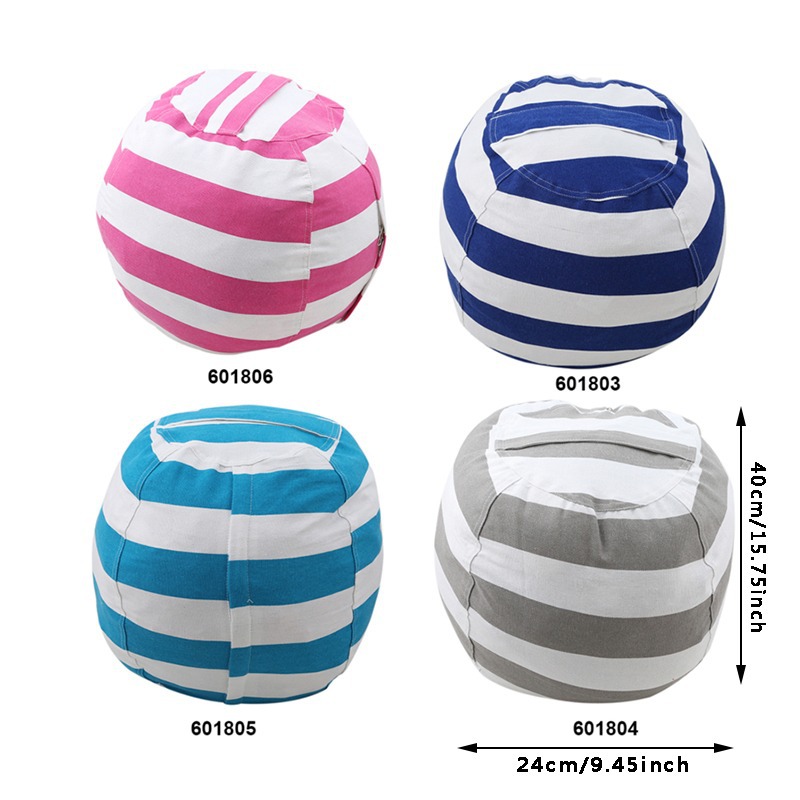 Plush Toy Storage Bag - Rose Red