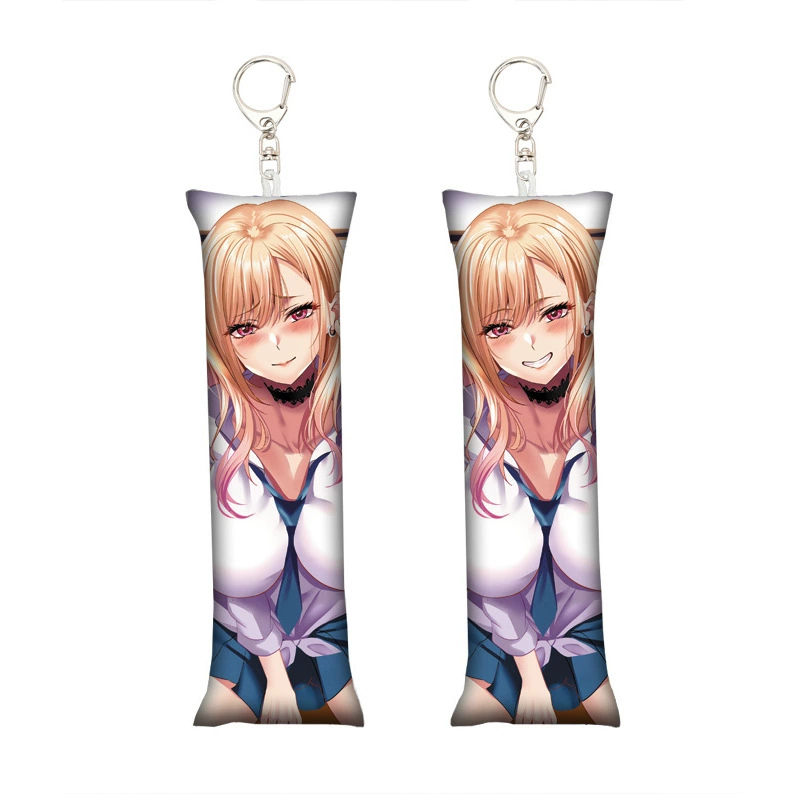 [动漫更衣人偶坠入爱河小抱枕钥匙扣迷你书包挂饰Mini Dakimakura] → аниме: переодевающаяся кукла влюбилась мини-подушка брелок для ключей