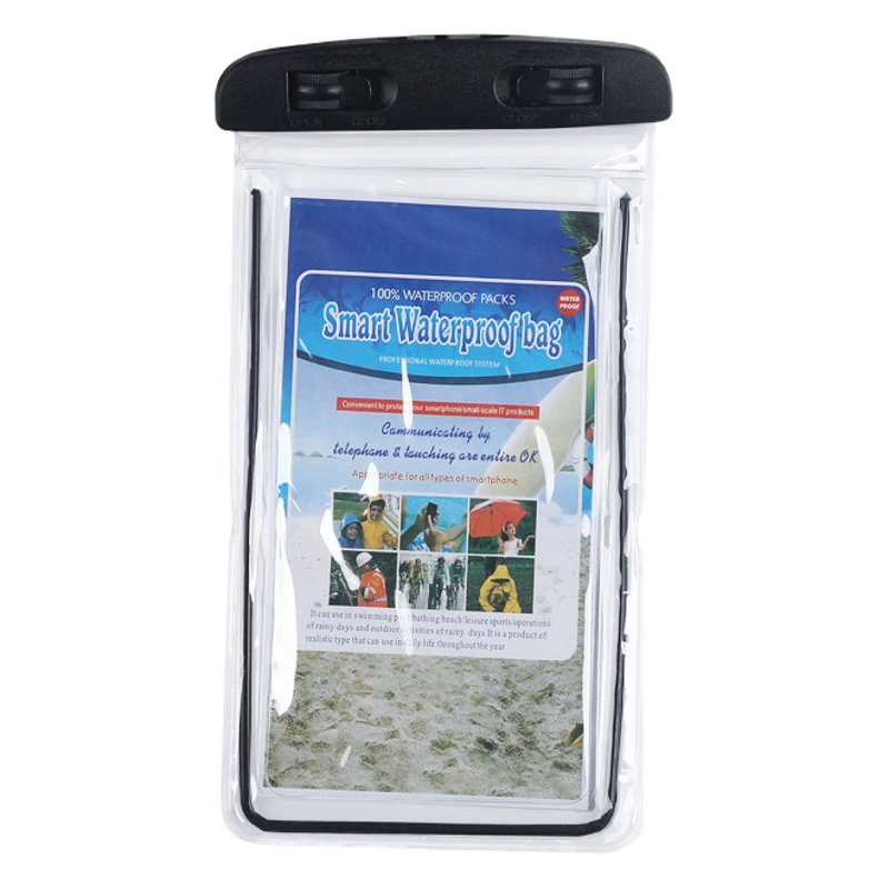 Новая светящаяся водонепроницаемая сумка для мобильного телефона из ПВХ, чехол для дайвинга на заказ, универсальный чехол для плавания, фото, сенсорный экран, водонепроницаемая крышка, непромокаемая партия