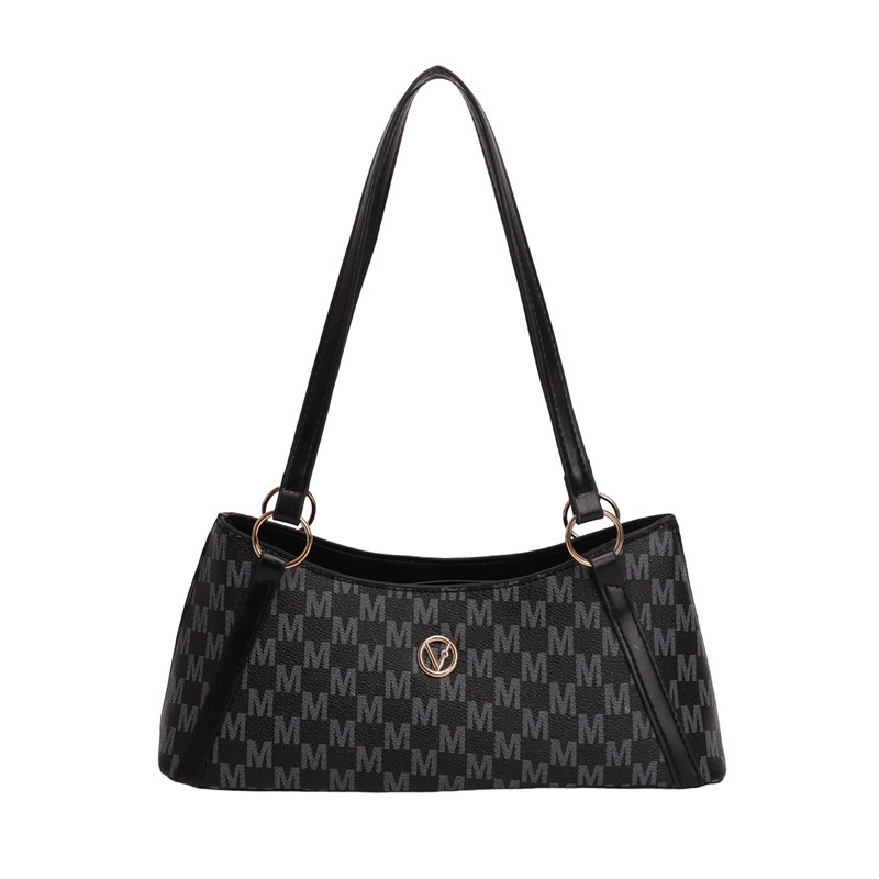 Bolso de mujer 2026 nueva letra impresa bolso de brazo de mujer bolso de hombro de viaje universal bolso de moda simple