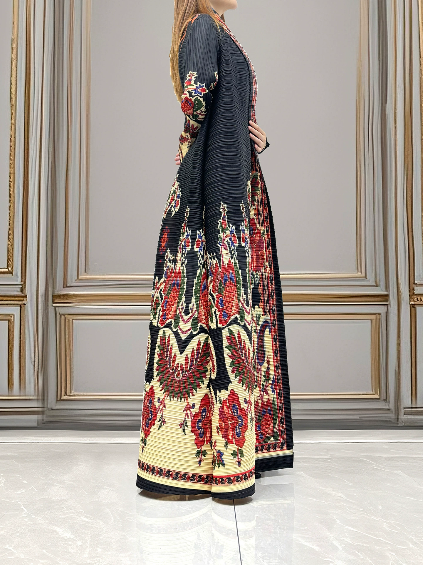 (Cross-border trading), long skirt, jacket, city style, high-quality style