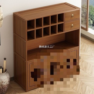 Tea Cabinet Office Tea Cabinet Tea Set Storage Locker Home Storage Shelf Sideboard Tea Table Side Cabinet