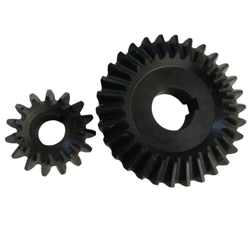 The manufacturer supplies non-standard spiral bevel gears, arc-shaped hard-tooth surface bevel gears, and equal-diameter bevel gears, and offers custom processing