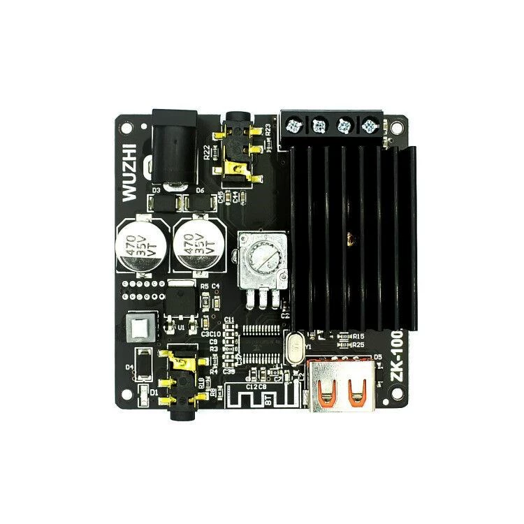 Audio mini 2.0 stereo Bluetooth digital workplace module Multiple input 100W*2