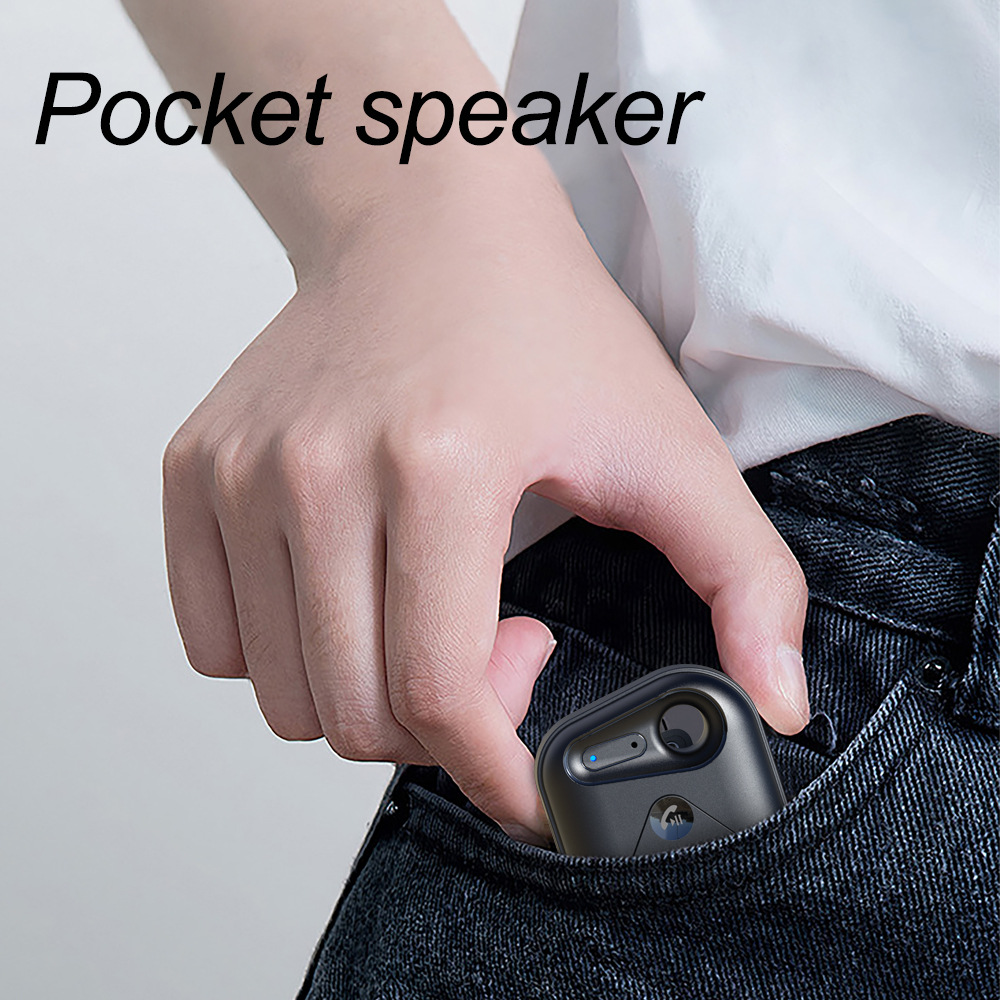 Портативный Bluetooth-динамик SP18 черный