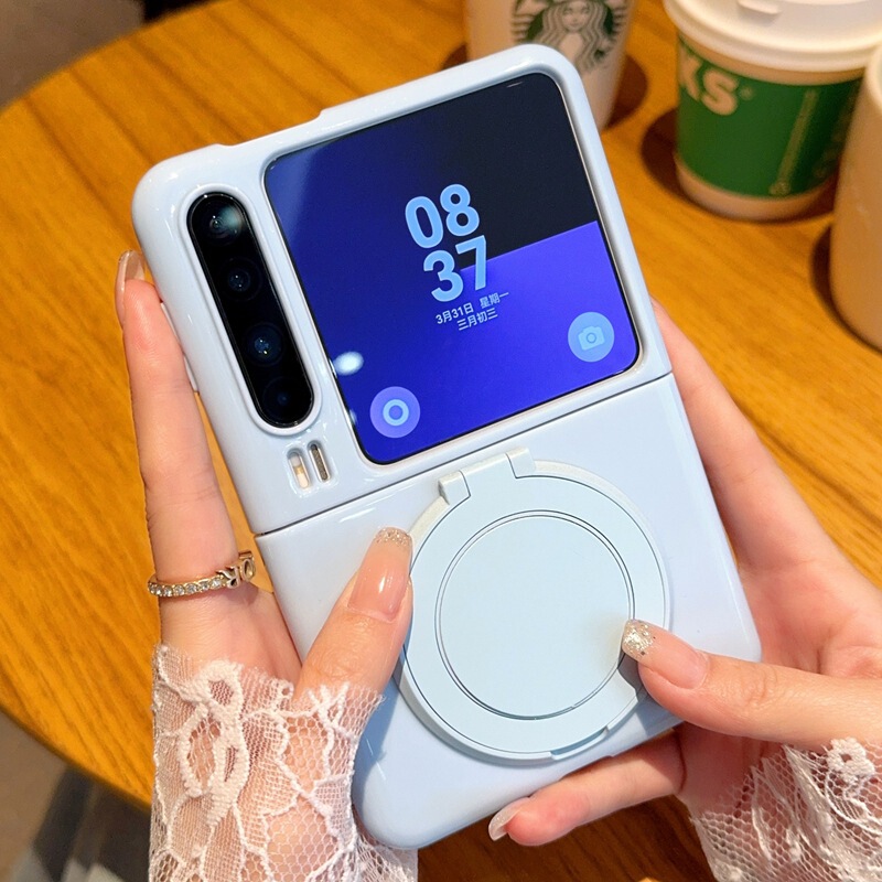 For Huawei PuraX Mobile Phone Case Folding Screen Hard Shell Collection Edition Ultra-thin Rotating Bracket Protection Simple and Fashionable