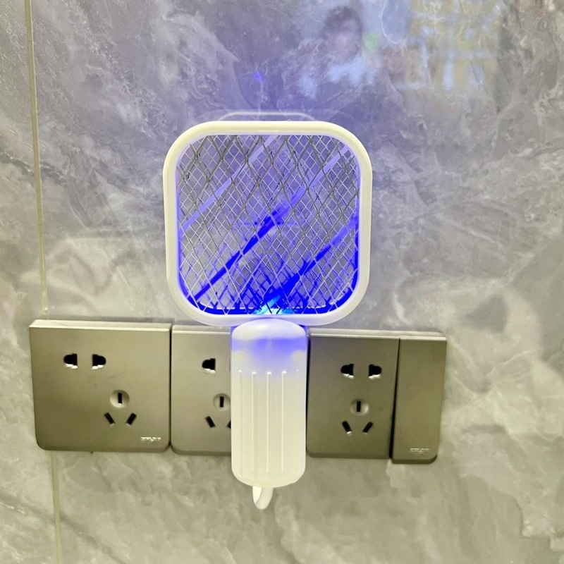 多機能ミニ電気蚊たたき USB プラグイン自動蚊誘引電気蚊取り器ハエたたき蚊よけ|undefined