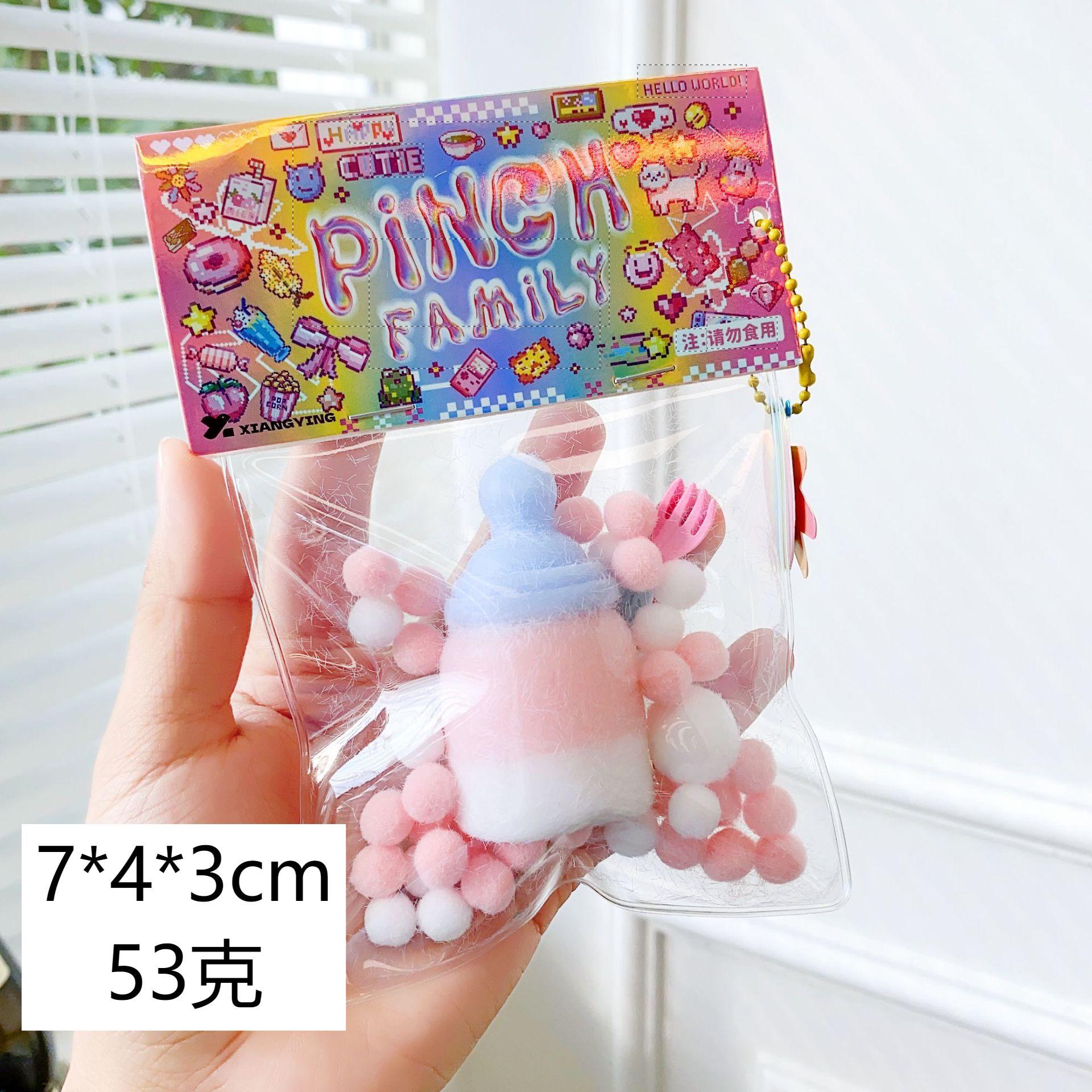 Juguete antiestrés suave tipo donut, un mágico juguete antiestrés suave.