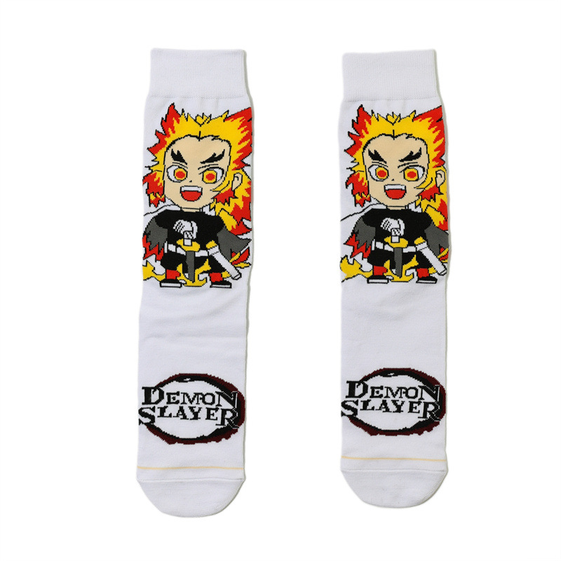 Men's Cartoon Medium Tube Women's Cotton Comic Socks, Stockings, Anime Trend Men's Ghost's Blade Socks-5PRS 28 O1CN01NfxMtb1TrjecPsOu4 !!1004802436 0 cib