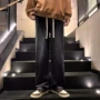 直筒宽松春秋男士牛仔裤