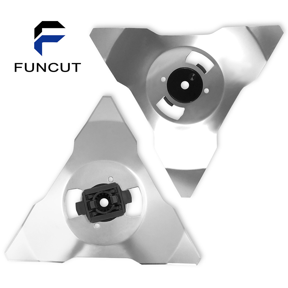 不锈钢RC单片装三角大刀片草坪裁剪ROBOMOW割草机刀片