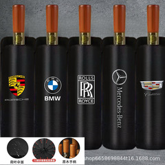 ロールスロイスと同じメルセデスベンツ傘車4S店広告傘BMW全自動折りたたみ無垢材ハンドル傘