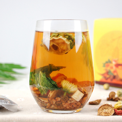 Qiaoyuntang Burdock Sanping Tea 120g/10 sachets boxed Burdock Sanping Scented Tea Burdock Sanping Tea Maca