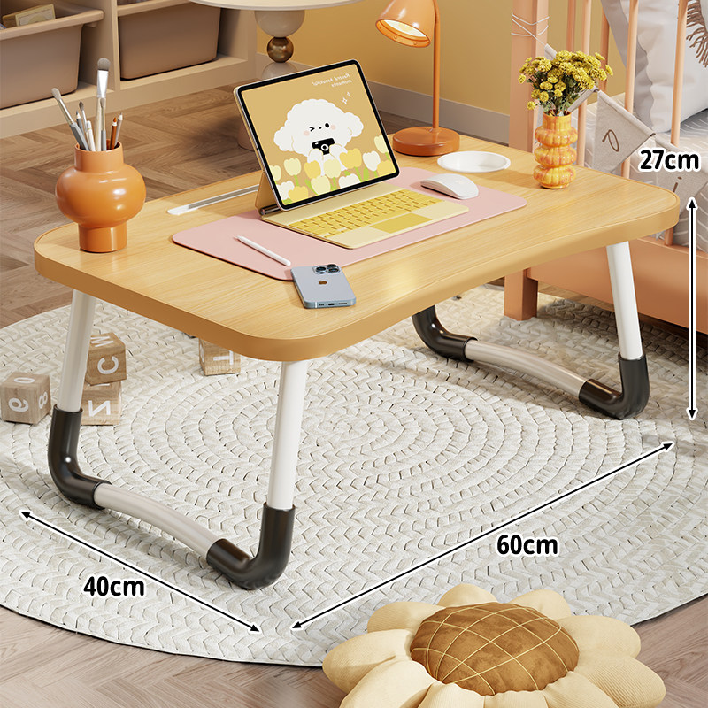 Mesa Plegable para Cama, Multifuncional, para Dormitorio y Estudiantes