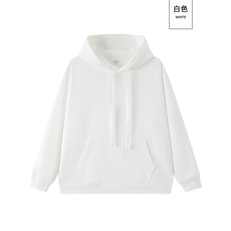 Otoño color sólido cross-border hoodie americano pesado ropa de trabajo con capuchona marca de moda masculina alta sensación suéter personalizada