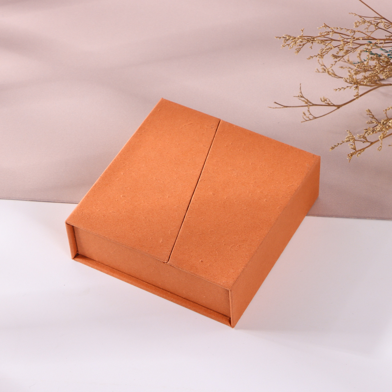 석기 종이 오렌지; 내경 9.6*9.6*2.8